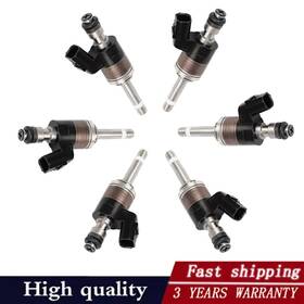 16010-rlv-315 16010rlv305 Set Of 6 Fuel Injectors For Honda Odyssey Pilot Ridgeline 3.5l V6