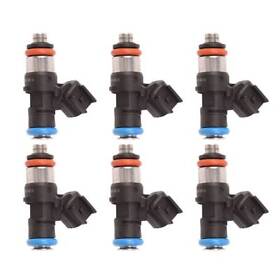 0280158191 6pcs Fits Ford Explorer And Taurus 3.5l 2011-2017 Fuel Injectors