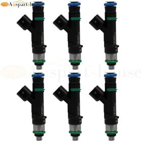 0280158075 6pcs Fuel Injectors For 06-09 Ford Fusion Mercury Milan 4-door 3.0l