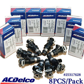 25317628 8 Fuel Injector For Acdelco 01-07 Chevy Silverado Gmc 4.8l 5.3l 6.0l 25317628 8 Fuel Injector For Acdelco 01-07 Chevy Silverado Gmc 4.8l 5.3l 6.0l
