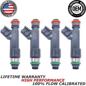 12613163 Acdelco X4 Oem Fuel Injectors For 2009 2010 2011 Chevrolet Hhr 2.2l L4 #12613163
