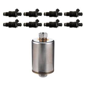 Bndl-1008-196460 Acdelco For Chevy Camaro 85-88 Fuel Injector W Filter Kit