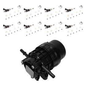 Bndl-1008-196486 Acdelco For Chevy Silverado 1500 22-24 Fuel Injector W Filter Kit