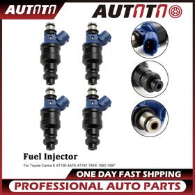 23250-02030 Aftermarket Products 23209-02030 4 Pcs New Fuel Injector For 92-97 Toyota-carina E At190 4afe At191