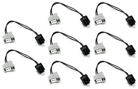 Aftermarket Replacement G2cev Female To Ev1 Male Set Of 8 Fuel Injector Connectors Adapters