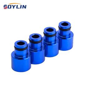 Aoxoms 251108-1 Fuel Injector Top Hat Adapters For Honda Civic And Acura Rdx B16 B18 D16 Engines