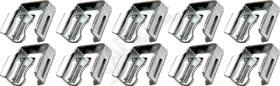 Apdty 171136 Fuel Injector Retainer Clip Kit Set Of 10 Replaces 4418257ab