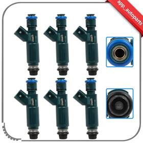 App Autoparts App154967pt01s 6 Fuel Injectors For Mazda 2003 2004 2005 2006 2007 2008 3.0l Fj826