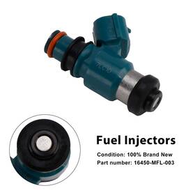 16450-mfl-003 Artudatech M586-a136 Fuel Injectors For Honda Cbr1000rr 08-23 Vfr1200f 10 17