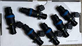 1100cc-nissan Asnu Asnu90-1100 6x Fuel Injectors 350z 370z Gt-r/infiniti G35 G37 Q40 Q50 Q60