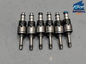 06g906036f Audi 2017-2019 Q7 3.0l Gas Engine High Pressure Fuel Injector Oem Set Of 6