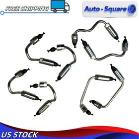 97378826 Auto 97378825 8pc Fuel Injector Line Set For 2004.5-2005 Chevy Gmc 6.6l Lly Duramax