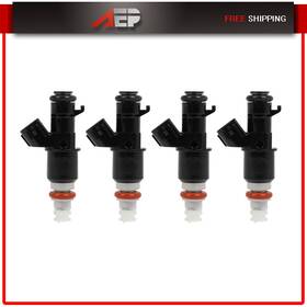 Ae15494901p Auto-engineparts For Honda Civic 2.0l Si Submodel 2002-2005 Cr-v 2.4l 2002-2004 Fuel Injectors