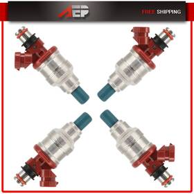 Aep105302s Auto-engineparts 4pcs Fuel Injectors For 1989-1992 1993 1994 1995 Toyota 4runner Pickup 2.4l