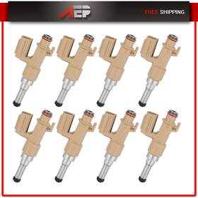 Ap152633s01y Auto Engineparts 8pcs Fuel Injectors For 2007 2008 Toyota Tundra 5.7l 232503810