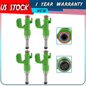 Au155435s Autodayplu For Toyota Camry Highlander Rav4 Sienna Avalon 2.5l 4pcs Fuel Indirect Injectors
