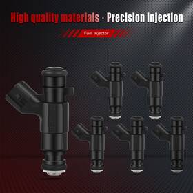 Adp1242920118s Autodayplus 6x Fuel Injectors For 2004-2006 Buick Rendezvous 2005-2006 Cadillac Sts 3.6l