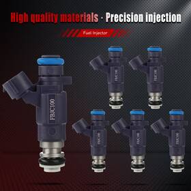 Adp15123401s2 Autodayplus 6 Fuel Injectors For Nissan 350z Fx35 Pathfinder 3.5l 2003-2004