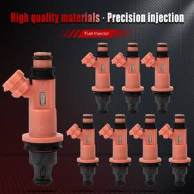 Adp15125301s1 Autodayplus 8x Fuel Injectors For Lexus Gs430 Gs400 Ls400 Ls430 Sc400 Sc430 2010-1998