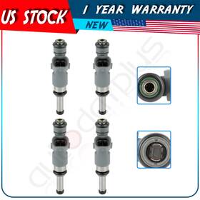 Adp15127001s Autodayplus 4 X Fuel Injectors For Nissan Frontier 2.5l 2019-2005 Np300 2016-2017