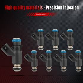 Adp15128701s1 Autodayplus 8x Fuel Injectors For Cadillac Escalade Chevrolet Cheyenne 2010 2011 2012 2013