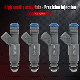 Adp15405501s01 Autodayplus Fits Ford Focus 2000-2004 L4 2.0l All Fuel Injectors Set Replacement