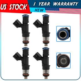 Adp15495501oo Autodayplus 4pcs Fuel Injectors Fits Ford Fiesta 2012-2019 L4 1.6l Dohc Naturally Aspirated