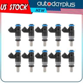 Adp15496501oo Autodayplus 10pcs Fuel Injectors Fits Dodge Ram 1500 2004-2006 Viper 2003-2006 V10 8.3l