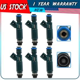 Adp15496701oo Autodayplus 6pcs Fuel Injectors Fits Mazda 6 2003-2008 Mpv 2002-2006 3.0l