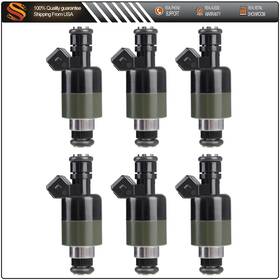 Aut151226pa01 Autodealsparts 6x Fuel Injectors For Buick Chevrolet Oldsmobile Pontiac 3.4l 1999-1994