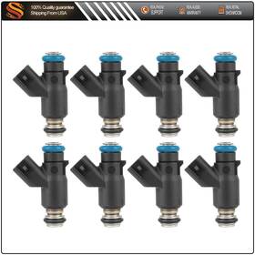 Autodealsparts Aut151287pa01 For 8x Fuel Injectors Cadillac Escalade Chevrolet Cheyenne 2010 2011 2012 2013