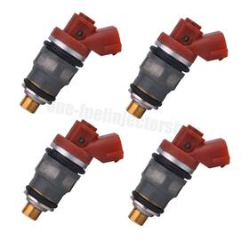 23250-76020 Autoinjectors Set Of 4 Fuel Injectors For 94-97 Toyota Previa 2.4l Supercharge