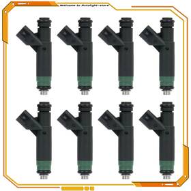 At15005701s Autolight-store 8 Fuel Injectors For Mitsubishi Raider Dodge Ram 1500 Pickup 4.7l 2006-2007