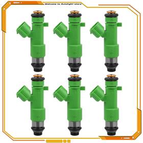 At15067501s Autolight-store Set Of 6 Fuel Injectors For Altima Murano Maxima Quest 350z 3.5l