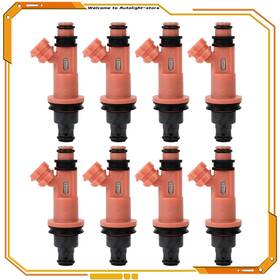 At15125301s Autolight-store Set Of 8 Fuel Injectorslexus Gs430 Gs400 Ls400 Ls430 Sc400 Sc430 1998-2010