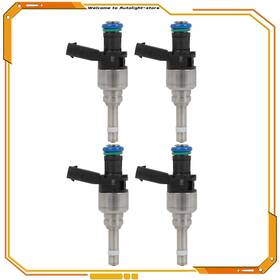 At152663s01 Autolight-store Set Of 4 Fuel Injectors For 2011-2014 Hyundai Sonata 2.0l Santa Fe Sport