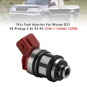 Automoto8 16600-72p00 Js40-1 1660072p00 1pcs Fuel Injector For Nissan D21 Xe Pickup 2.4l 93-95 Js40-1 16600-72p00
