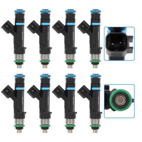 Apl150494ls Autoparts Lights A Set Of 8 Fuel Injectors For 2006-2011 Ford Crown Victoria Lincoln Town 4.6l