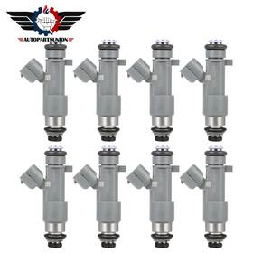 Autoparts Union Us57151n29271 For Nissan Titan 5.6l 2005-2006 16600zh00a 16600zh000 8 Pcs Fuel Injectors