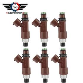 Us89151n58275 Autoparts Union 6 Pcs Fuel Injectors For Subaru Legacy 08-09 Outback 2005-2009
