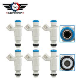 Sun15494301oo Autopartsunion 6x Fuel Injectors Fits Cadillac Cts 2005-2006 V6 2.8l 2 Blades