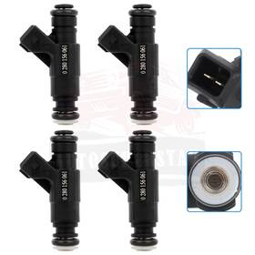 Autosuperstar 10258818 4x Fuel Injectors For 2001-05 Audi Tt Volkswagon Jetta Golf Beetle 852-12184