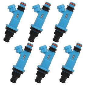Autoutdoor Aod15073701r 6 Fuel Injectors For 1998 1999 2000 Lexus Sc300 Toyota Supra 3.0l