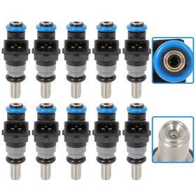 Autoutdoor Au15496501t 10pcs Fuel Injectors For Dodge Viper 2003-2006 Ram 1500 2006-2004 V10 8.3l