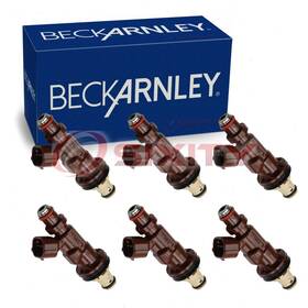 Sx-eqf9 Beck/arnley 6 Pc Fuel Injectors For 1999-2002 Toyota 4runner 3.4l V6 Air Nh