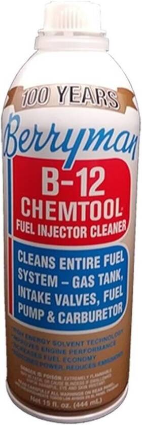 Berryman 6506 Products 0116 B-12 Chemtool Carburetor Fuel System - Injector Cleaner
