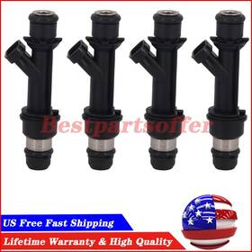 Bestpartsoffer 641376610396 Set Of 4 Fuel Injector For Fj720 Chevrolet Aveo 1.6l L4 2004 2005 2006 2009 Usa