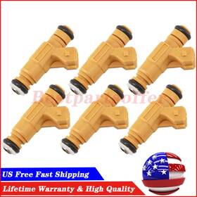 Bestpartsoffer Cb15037801s 6x Fuel Injectors For Ford Explorer Mercury Mountaineer 2001 2000 1999 4.0l Sohc