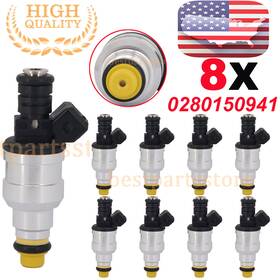 Fm02b152x6l Bestpartsstore 8x Ev1 Flow Matched Fuel Injectors For 1989 Ford Ltd Crown Victoria Lx Sedan 5.0