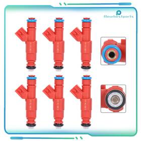 B12435401eu Beurbestparts 6 Fuel Injectors For Ford Focus 2005-2007 2.0l 2003-2007 2.3l